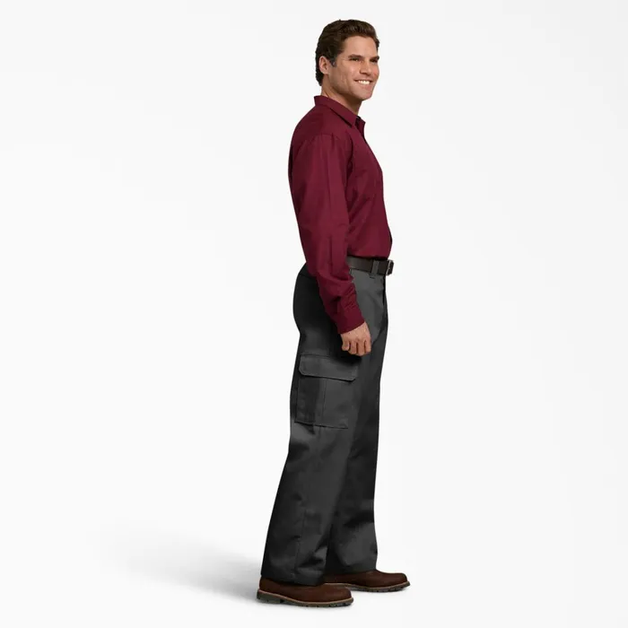 Dickies Cargo Relaxed Fit Cargo Work Pants Black Black bk 8211 Men Dickies Cargo Relaxed Fit Cargo Work Pants Black Black bk 8211 Men