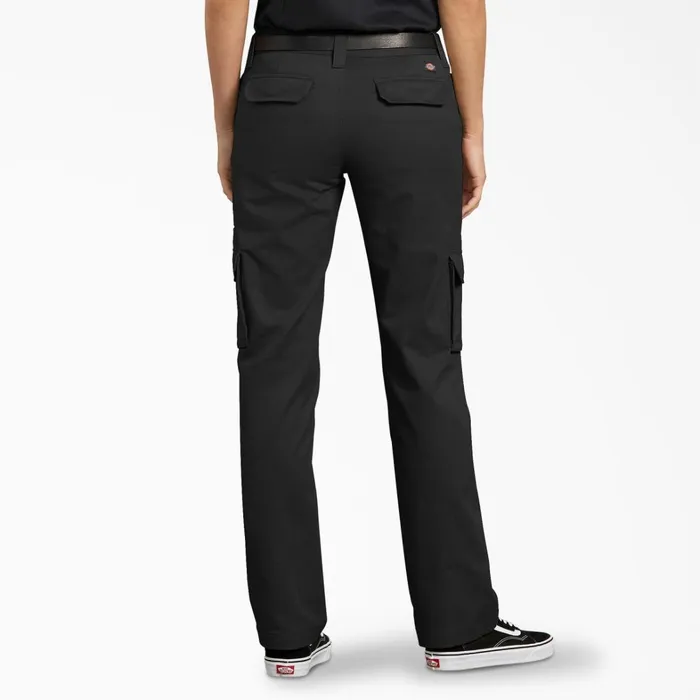 Dickies Cargo Women039s FLEX Relaxed Fit Cargo Pants Black Black bk 8211 Women Dickies Cargo Women039s FLEX Relaxed Fit Cargo Pants Black Black bk 8211 Women
