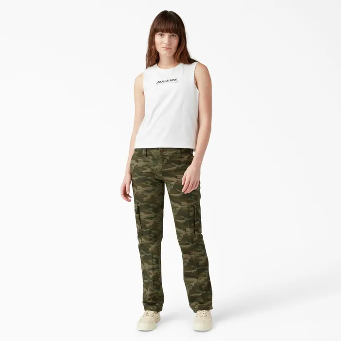 Dickies Cargo Women039s FLEX Relaxed Fit Cargo Pants Light Sage Camo Light Sage Camo lsc 8211 Women Dickies Cargo Women039s FLEX Relaxed Fit Cargo Pants Light Sage Camo Light Sage Camo lsc 8211 Women