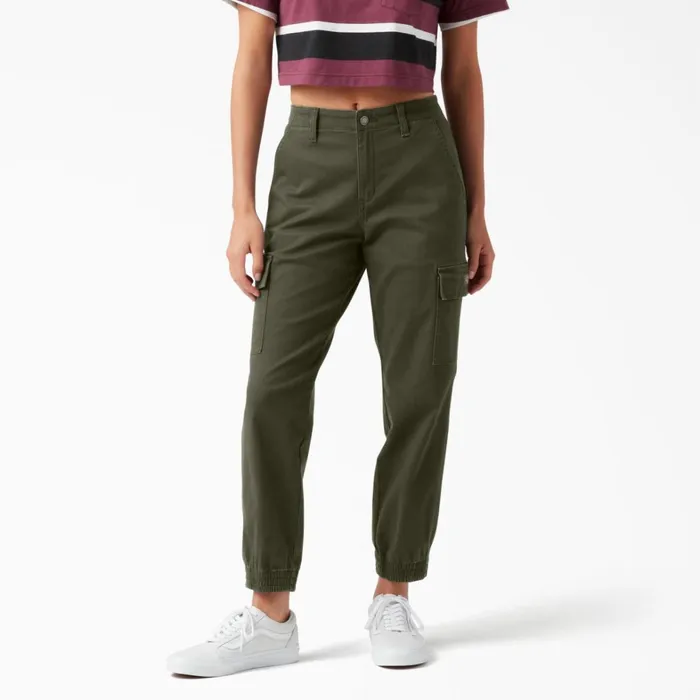 Dickies Cargo Women039s Plus High Rise Fit Cargo Pants Military Green Military Green ml 8211 Women Dickies Cargo Women039s Plus High Rise Fit Cargo Pants Military Green Military Green ml 8211 Women