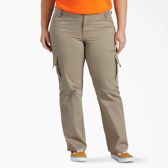 Dickies Cargo Women039s Plus Relaxed Fit Cargo Pants Rinsed Desert Sand Rinsed Desert Sand rds 8211 Women Dickies Cargo Women039s Plus Relaxed Fit Cargo Pants Rinsed Desert Sand Rinsed Desert Sand rds 8211 Women