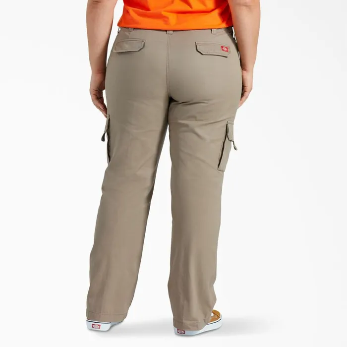 Dickies Cargo Women039s Plus Relaxed Fit Cargo Pants Rinsed Desert Sand Rinsed Desert Sand rds 8211 Women Dickies Cargo Women039s Plus Relaxed Fit Cargo Pants Rinsed Desert Sand Rinsed Desert Sand rds 8211 Women
