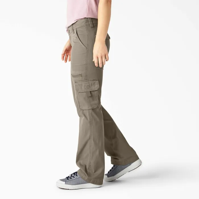 Dickies Cargo Women039s Relaxed Fit Straight Leg Cargo Pants Rinsed Pebble Brown Rinsed Pebble Brown rnp 8211 Women Dickies Cargo Women039s Relaxed Fit Straight Leg Cargo Pants Rinsed Pebble Brown Rinsed Pebble Brown rnp 8211 Women