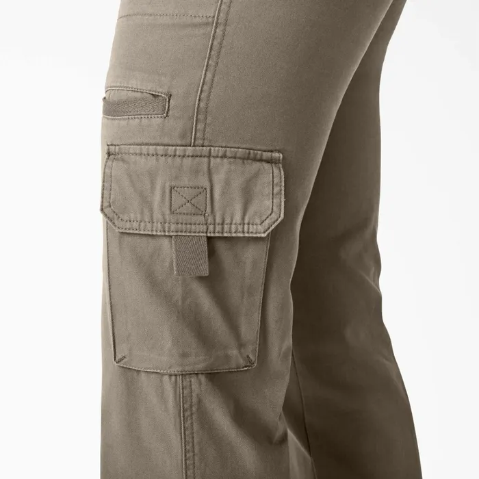 Dickies Cargo Women039s Relaxed Fit Straight Leg Cargo Pants Rinsed Pebble Brown Rinsed Pebble Brown rnp 8211 Women Dickies Cargo Women039s Relaxed Fit Straight Leg Cargo Pants Rinsed Pebble Brown Rinsed Pebble Brown rnp 8211 Women