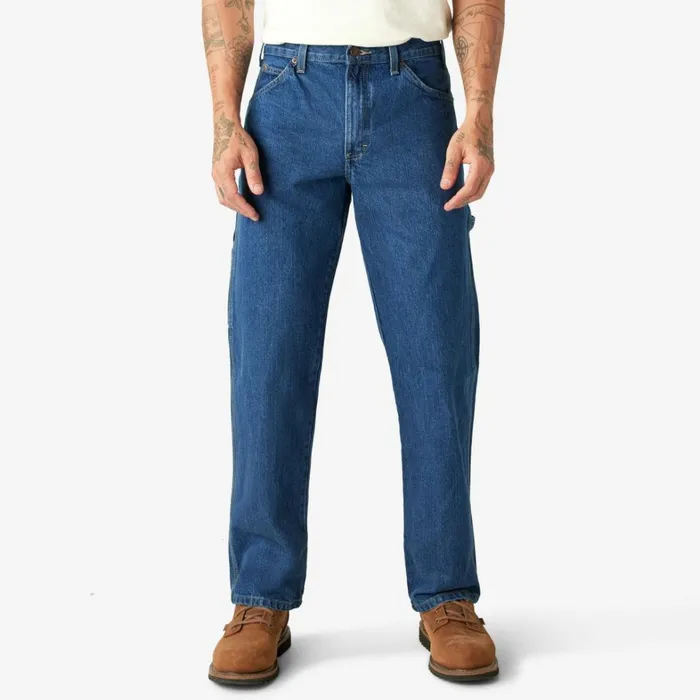 Dickies Carpenter Relaxed Fit Heavyweight Carpenter Jeans Stonewashed Indigo Blue Stonewashed Indigo Blue snb 8211 Men Dickies Carpenter Relaxed Fit Heavyweight Carpenter Jeans Stonewashed Indigo Blue Stonewashed Indigo Blue snb 8211 Men