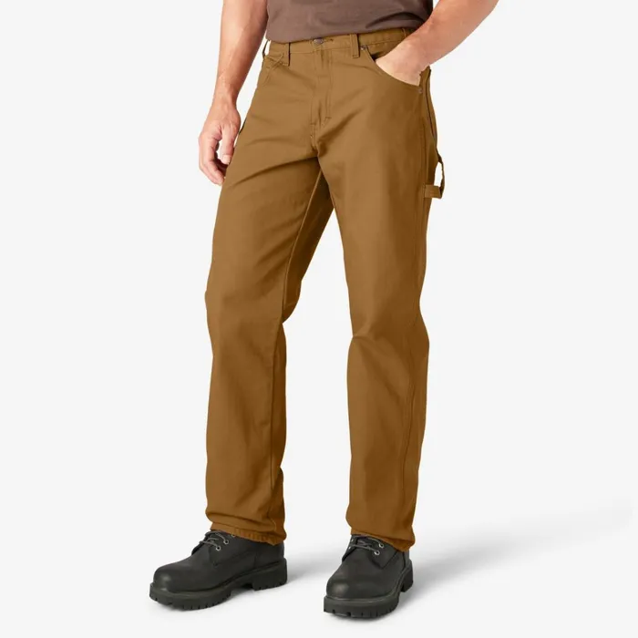 Dickies Carpenter Relaxed Fit Heavyweight Duck Carpenter Pants Rinsed Brown Duck Rinsed Brown Duck rbd 8211 Men Dickies Carpenter Relaxed Fit Heavyweight Duck Carpenter Pants Rinsed Brown Duck Rinsed Brown Duck rbd 8211 Men