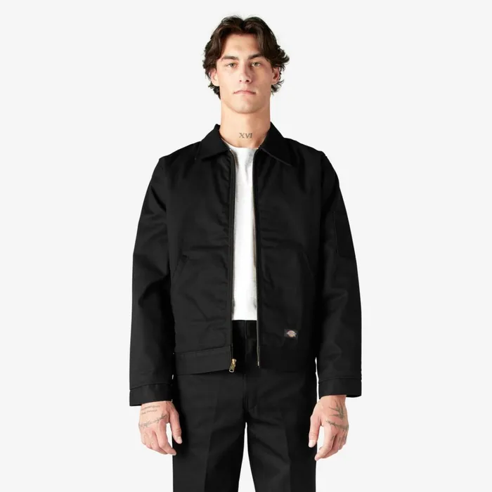 Dickies Coats and Jackets Insulated Eisenhower Jacket Black Black bk 8211 Men
