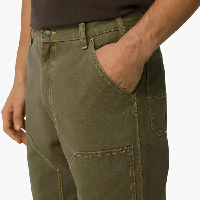 Dickies Double Knee Relaxed Fit Contrast Stitch Double Knee Duck Pants Stonewashed Military Green Stonewashed Military Green smw 8211 Men Dickies Double Knee Relaxed Fit Contrast Stitch Double Knee Duck Pants Stonewashed Military Green Stonewashed Military Green smw 8211 Men