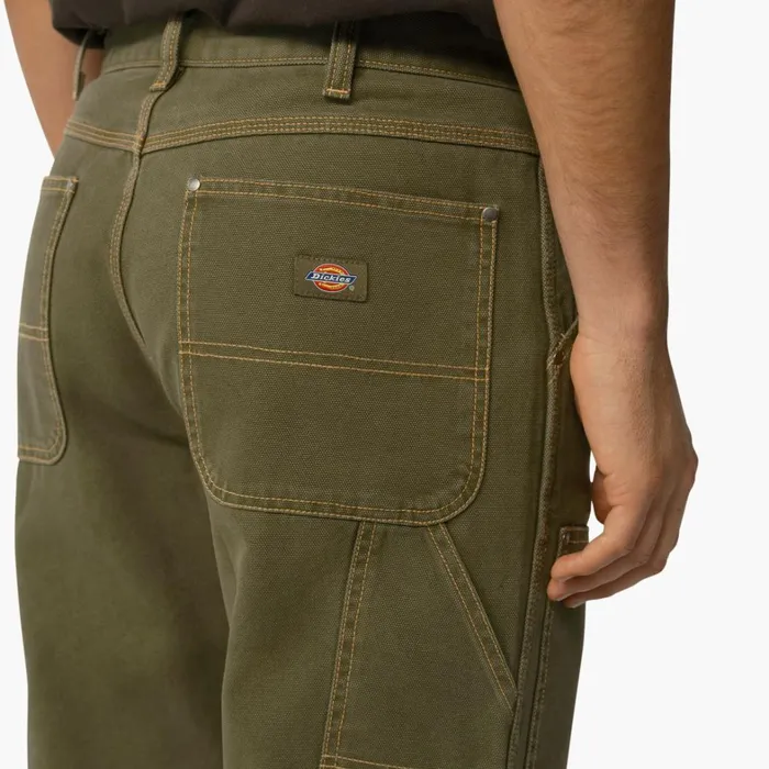 Dickies Double Knee Relaxed Fit Contrast Stitch Double Knee Duck Pants Stonewashed Military Green Stonewashed Military Green smw 8211 Men Dickies Double Knee Relaxed Fit Contrast Stitch Double Knee Duck Pants Stonewashed Military Green Stonewashed Military Green smw 8211 Men