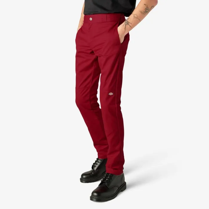 Dickies Double Knee Skinny Fit Double Knee Work Pants English Red English Red er 8211 Men Dickies Double Knee Skinny Fit Double Knee Work Pants English Red English Red er 8211 Men