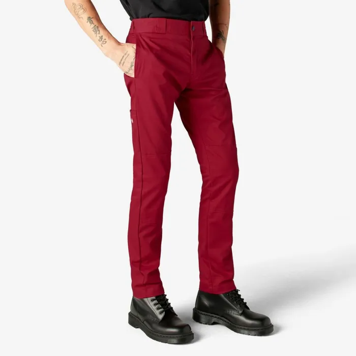 Dickies Double Knee Skinny Fit Double Knee Work Pants English Red English Red er 8211 Men Dickies Double Knee Skinny Fit Double Knee Work Pants English Red English Red er 8211 Men