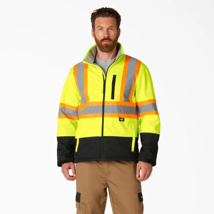 Dickies Hi Vis Hi Vis Safety Softshell Jacket ANSI Yellow Ansi Yellow ay 8211 Men Dickies Hi Vis Hi Vis Safety Softshell Jacket ANSI Yellow Ansi Yellow ay 8211 Men