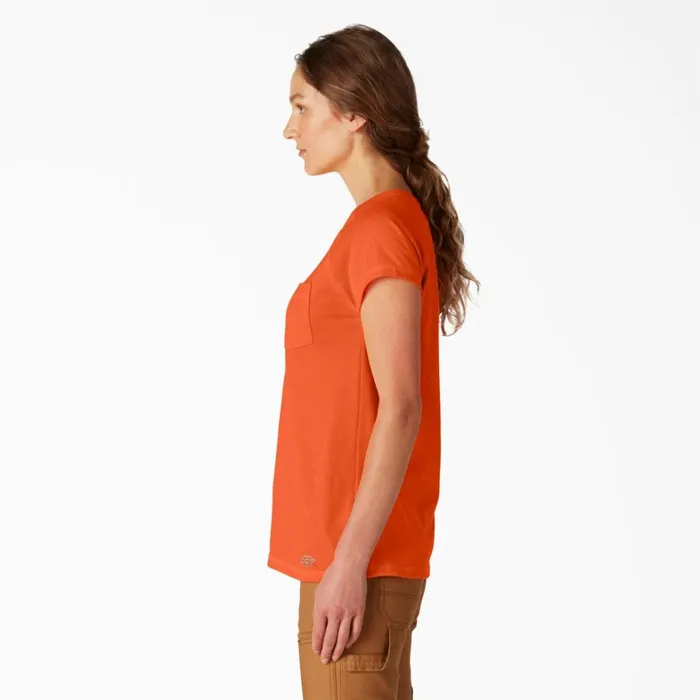 Dickies Hi Vis Women039s Cooling Short Sleeve Pocket TShirt Bright Orange Bright Orange bod 8211 Women Dickies Hi Vis Women039s Cooling Short Sleeve Pocket TShirt Bright Orange Bright Orange bod 8211 Women
