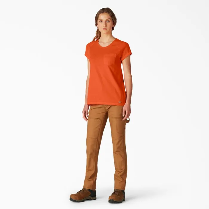 Dickies Hi Vis Women039s Cooling Short Sleeve Pocket TShirt Bright Orange Bright Orange bod 8211 Women Dickies Hi Vis Women039s Cooling Short Sleeve Pocket TShirt Bright Orange Bright Orange bod 8211 Women