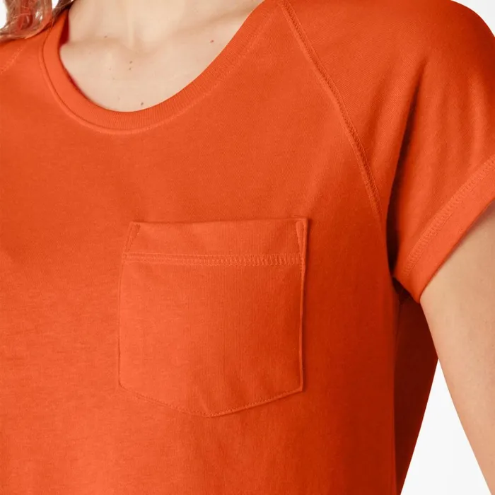Dickies Hi Vis Women039s Cooling Short Sleeve Pocket TShirt Bright Orange Bright Orange bod 8211 Women Dickies Hi Vis Women039s Cooling Short Sleeve Pocket TShirt Bright Orange Bright Orange bod 8211 Women