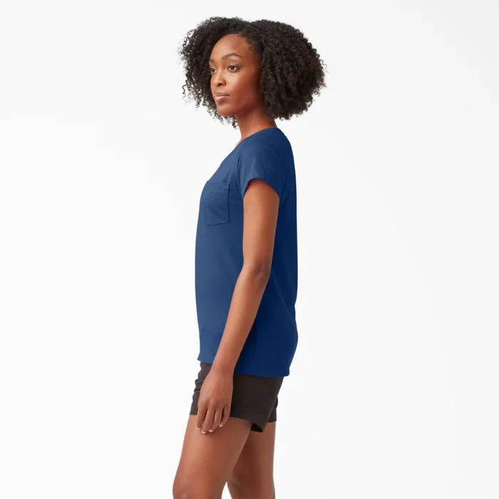 Dickies Hi Vis Women039s Cooling Short Sleeve Pocket TShirt Dynamic Navy Dynamic Navy dy2 8211 Women Dickies Hi Vis Women039s Cooling Short Sleeve Pocket TShirt Dynamic Navy Dynamic Navy dy2 8211 Women