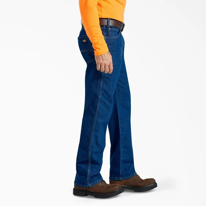 Dickies Jeans FLEX Active Waist Relaxed Fit Jeans Rinsed Indigo Blue Rinsed Indigo Blue rnb 8211 Men Dickies Jeans FLEX Active Waist Relaxed Fit Jeans Rinsed Indigo Blue Rinsed Indigo Blue rnb 8211 Men