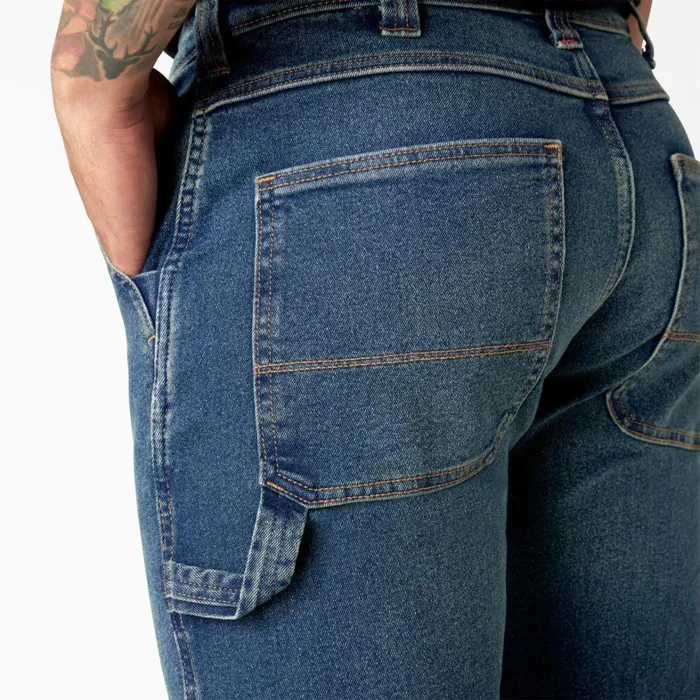 Dickies Jeans FLEX Relaxed Fit Double Knee Jeans Tined Denim Wash Tined Denim Wash twi 8211 Men Dickies Jeans FLEX Relaxed Fit Double Knee Jeans Tined Denim Wash Tined Denim Wash twi 8211 Men
