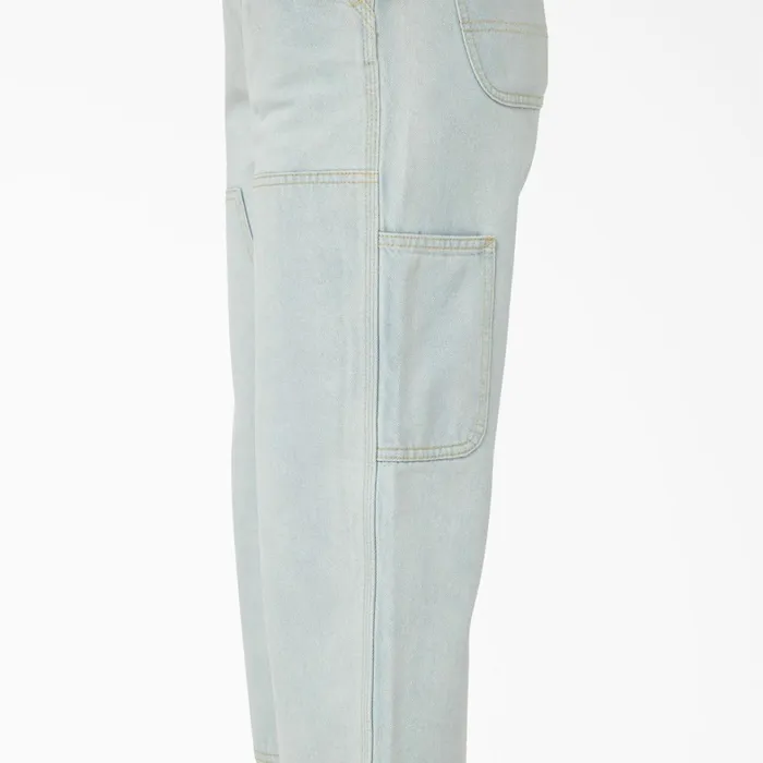 Dickies Jeans Womens Madison Loose Fit Double Knee Jeans Light Denim Light Denim ltd 8211 Women Dickies Jeans Womens Madison Loose Fit Double Knee Jeans Light Denim Light Denim ltd 8211 Women