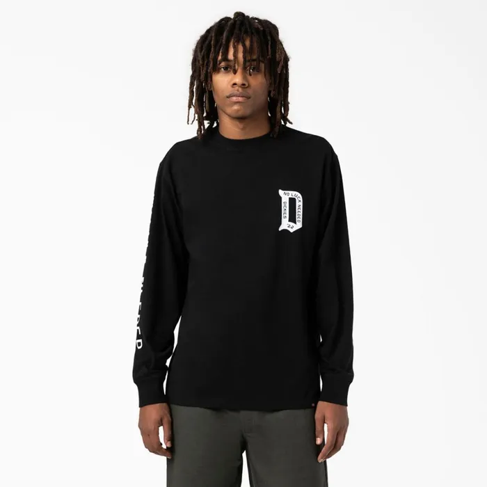 Dickies Long Sleeve TShirts Union Springs Long Sleeve TShirt Black Black kbk 8211 Men Dickies Long Sleeve TShirts Union Springs Long Sleeve TShirt Black Black kbk 8211 Men