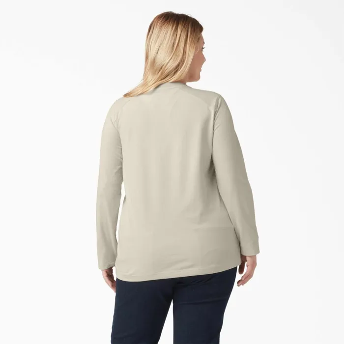 Dickies Long Sleeve TShirts Women039s Plus Heavyweight Henley Oatmeal Oatmeal ot9 8211 Women Dickies Long Sleeve TShirts Women039s Plus Heavyweight Henley Oatmeal Oatmeal ot9 8211 Women