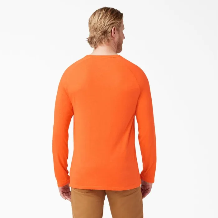 Dickies Long Sleeve Work Shirts Cooling Long Sleeve Pocket TShirt Bright Orange Bright Orange bod 8211 Men Dickies Long Sleeve Work Shirts Cooling Long Sleeve Pocket TShirt Bright Orange Bright Orange bod 8211 Men