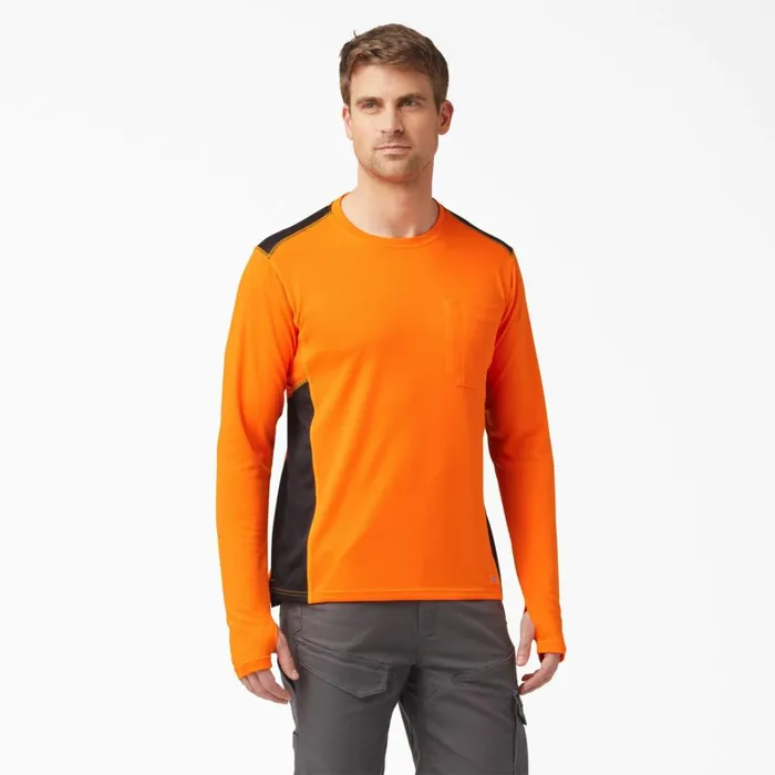 Dickies Long Sleeve Work Shirts TempiQ 365 Long Sleeve Pocket TShirt Neon Orange Neon Orange na 8211 Men Dickies Long Sleeve Work Shirts TempiQ 365 Long Sleeve Pocket TShirt Neon Orange Neon Orange na 8211 Men