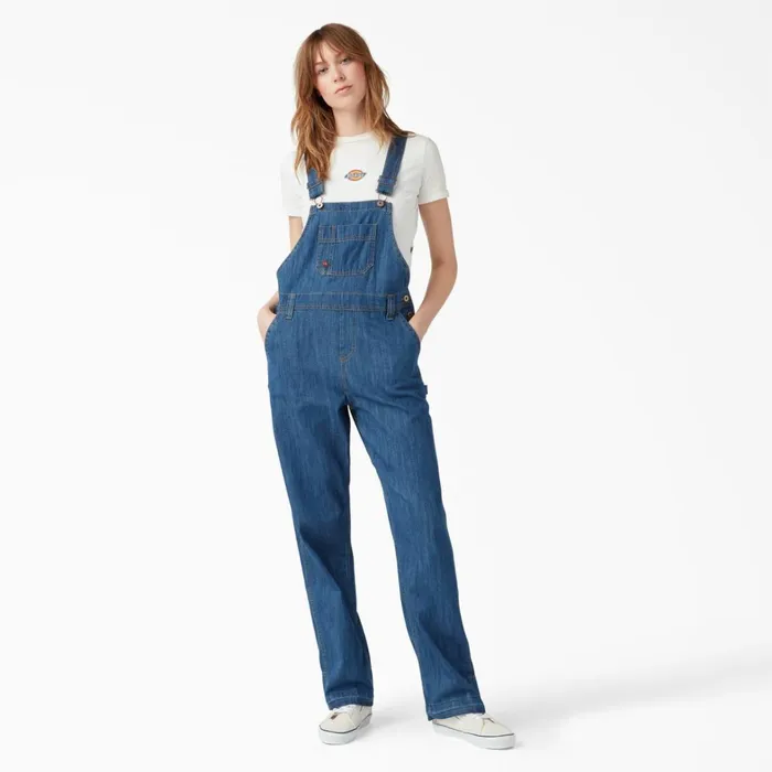 Dickies Overalls Women039s Relaxed Fit Bib Overalls Stonewashed Medium Blue Stonewashed Medium Blue msb 8211 Women Dickies Overalls Women039s Relaxed Fit Bib Overalls Stonewashed Medium Blue Stonewashed Medium Blue msb 8211 Women
