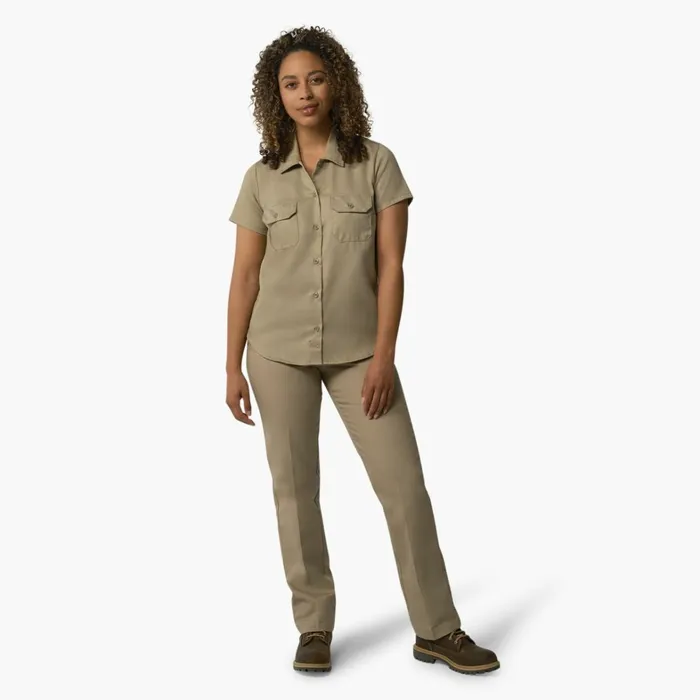 Dickies Painters Women039s 574 Original Work Shirt Military Khaki Military Khaki ksh 8211 Women Dickies Painters Women039s 574 Original Work Shirt Military Khaki Military Khaki ksh 8211 Women