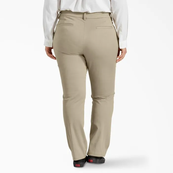 Dickies Pants Women039s Plus Perfect Shape Relaxed Fit Bootcut Pants Rinsed Oxford Stone Rinsed Oxford Stone rdg2 8211 Women Dickies Pants Women039s Plus Perfect Shape Relaxed Fit Bootcut Pants Rinsed Oxford Stone Rinsed Oxford Stone rdg2 8211 Women