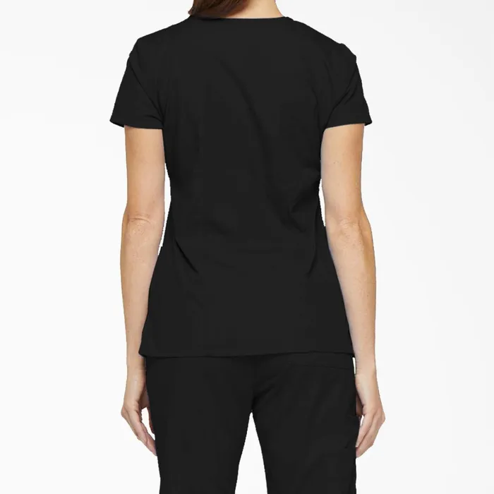 Dickies Scrubs Women039s EDS Signature VNeck Scrub Top With Pen Slot Black Black blk 8211 Women Dickies Scrubs Women039s EDS Signature VNeck Scrub Top With Pen Slot Black Black blk 8211 Women