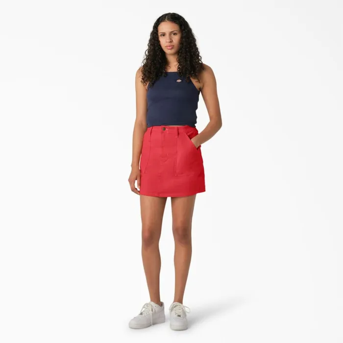 Dickies Skirts and Dresses Women039s High Waisted Carpenter Skirt Bittersweet Bittersweet bw2 8211 Women Dickies Skirts and Dresses Women039s High Waisted Carpenter Skirt Bittersweet Bittersweet bw2 8211 Women