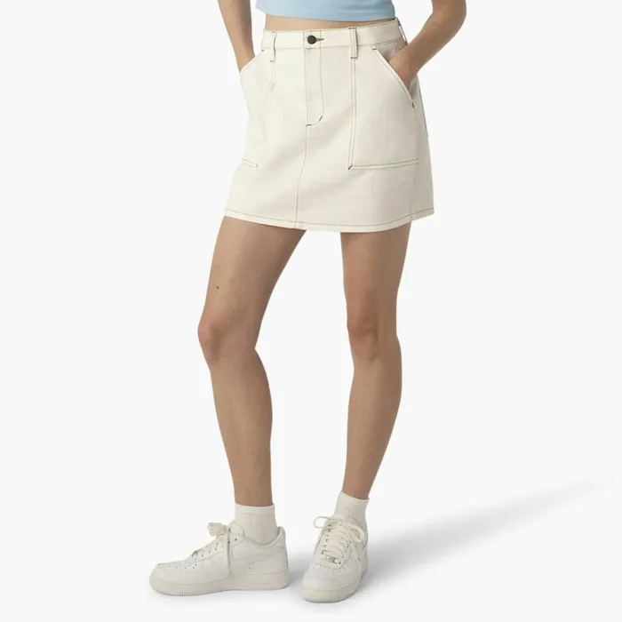 Dickies Skirts and Dresses Women039s High Waisted Carpenter Skirt Cloud Cloud cl9 8211 Women Dickies Skirts and Dresses Women039s High Waisted Carpenter Skirt Cloud Cloud cl9 8211 Women