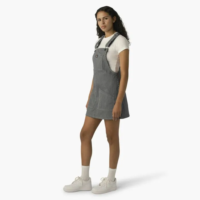 Dickies Skirts and Dresses Women039s Regular Fit Hickory Stripe Bib Overall Dress Hickory Stripe Hickory Stripe hs 8211 Women Dickies Skirts and Dresses Women039s Regular Fit Hickory Stripe Bib Overall Dress Hickory Stripe Hickory Stripe hs 8211 Women