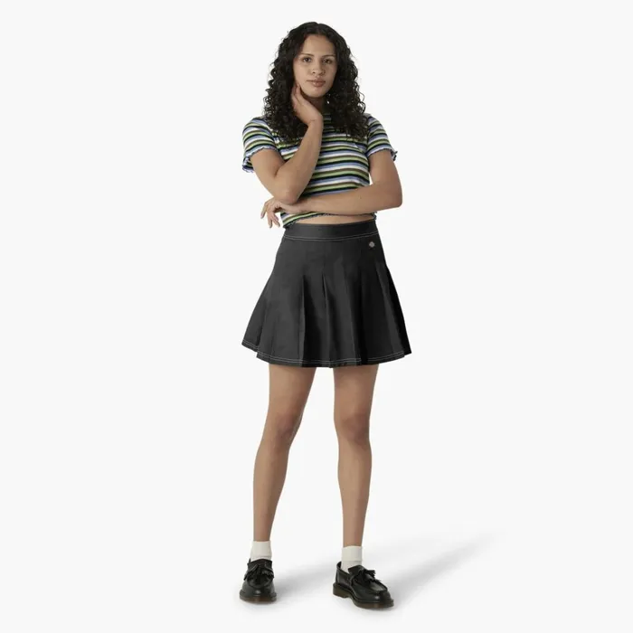 Dickies Skirts and Dresses Women039s Twill Pleated Skirt Black Black bkx 8211 Women Dickies Skirts and Dresses Women039s Twill Pleated Skirt Black Black bkx 8211 Women