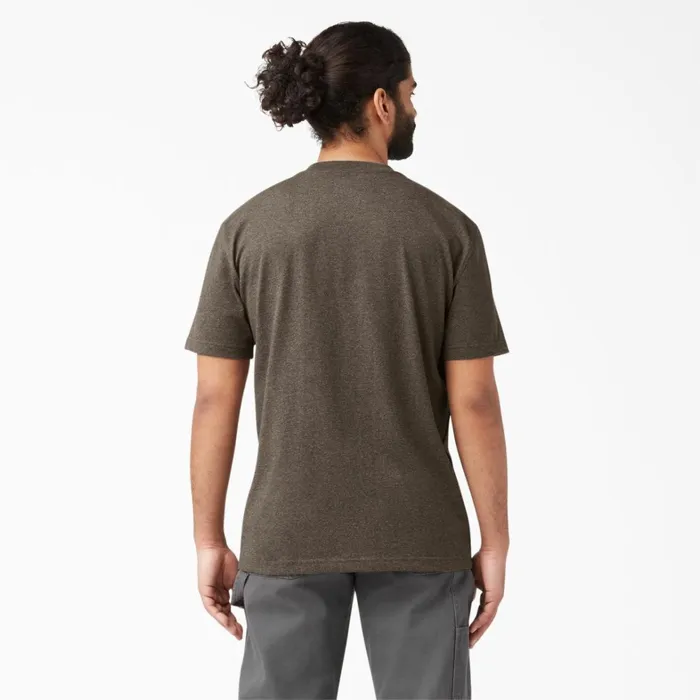 Dickies TShirts Heavyweight Heathered Short Sleeve Pocket TShirt Chocolate Heather Chocolate Heather cth 8211 Men Dickies TShirts Heavyweight Heathered Short Sleeve Pocket TShirt Chocolate Heather Chocolate Heather cth 8211 Men