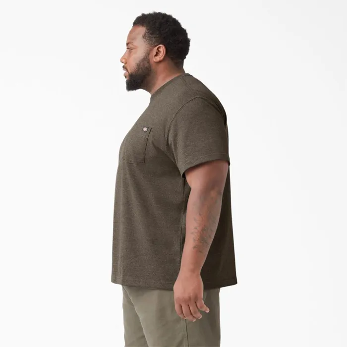 Dickies TShirts Heavyweight Heathered Short Sleeve Pocket TShirt Chocolate Heather Chocolate Heather cth 8211 Men Dickies TShirts Heavyweight Heathered Short Sleeve Pocket TShirt Chocolate Heather Chocolate Heather cth 8211 Men