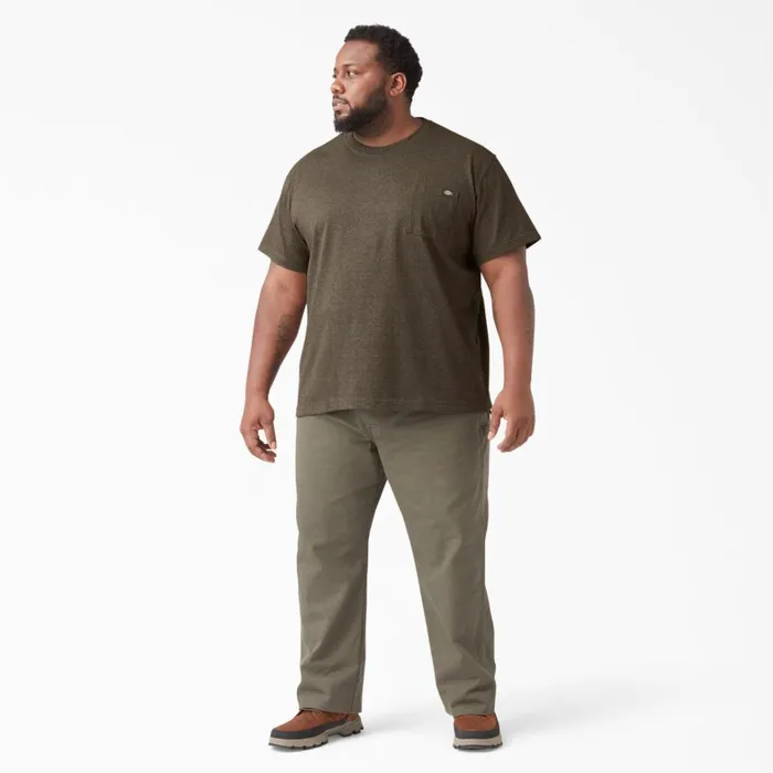 Dickies TShirts Heavyweight Heathered Short Sleeve Pocket TShirt Chocolate Heather Chocolate Heather cth 8211 Men Dickies TShirts Heavyweight Heathered Short Sleeve Pocket TShirt Chocolate Heather Chocolate Heather cth 8211 Men
