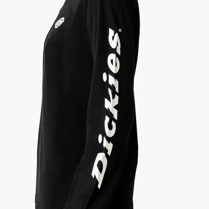 Dickies TShirts Womens Long Sleeve Heavyweight Graphic TShirt Black Black kbk 8211 Women Dickies TShirts Womens Long Sleeve Heavyweight Graphic TShirt Black Black kbk 8211 Women