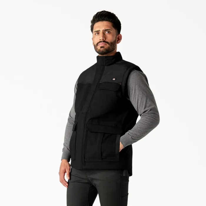 Dickies Vests FLEX Duck Canvas Insulated Vest Black Black bk 8211 Men Dickies Vests FLEX Duck Canvas Insulated Vest Black Black bk 8211 Men