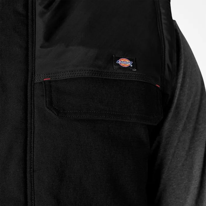 Dickies Vests FLEX Duck Canvas Insulated Vest Black Black bk 8211 Men Dickies Vests FLEX Duck Canvas Insulated Vest Black Black bk 8211 Men