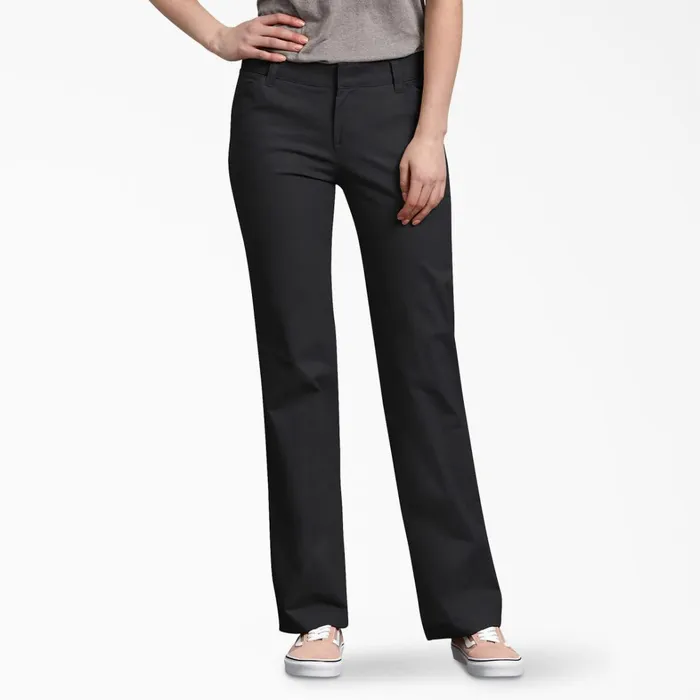 Dickies Work Pants Women039s FLEX Relaxed Fit Pants Black Black bk 8211 Women Dickies Work Pants Women039s FLEX Relaxed Fit Pants Black Black bk 8211 Women