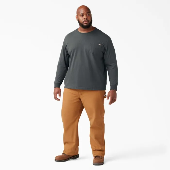 Dickies Work Shirts Heavyweight Long Sleeve Pocket TShirt Charcoal Gray Charcoal Gray ch 8211 Men Dickies Work Shirts Heavyweight Long Sleeve Pocket TShirt Charcoal Gray Charcoal Gray ch 8211 Men