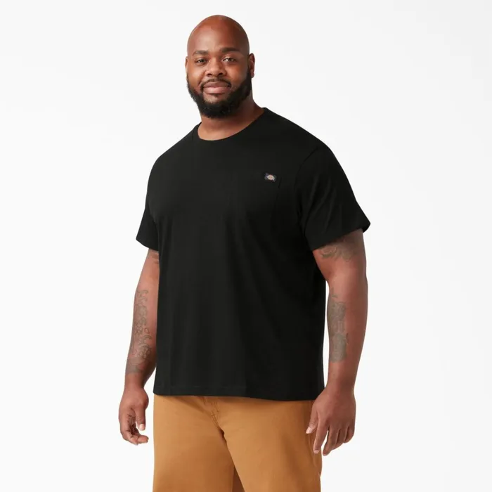 Dickies Work Shirts Lightweight Short Sleeve Pocket TShirt Black Black bk 8211 Men Dickies Work Shirts Lightweight Short Sleeve Pocket TShirt Black Black bk 8211 Men