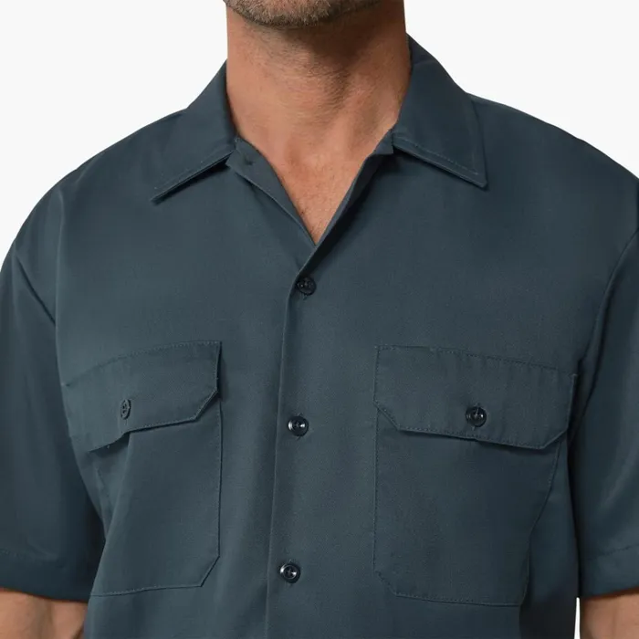 Dickies Work Shirts Short Sleeve Work Shirt Airforce Blue Airforce Blue af 8211 Men