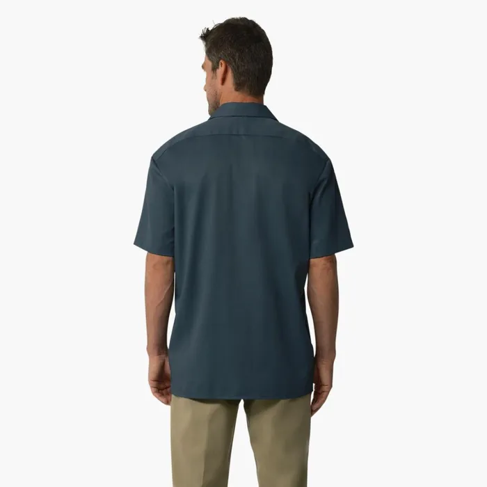 Dickies Work Shirts Short Sleeve Work Shirt Airforce Blue Airforce Blue af 8211 Men