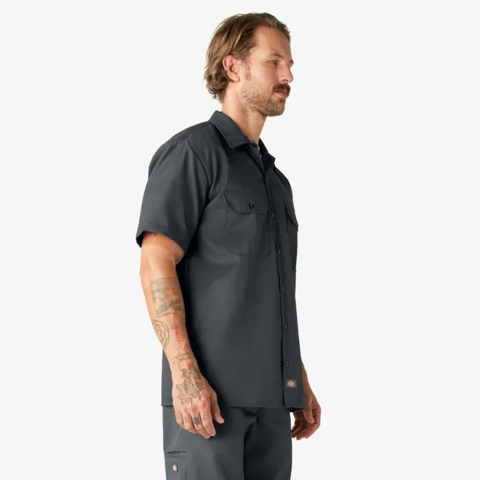 Dickies Work Shirts Short Sleeve Work Shirt Charcoal Gray Charcoal Gray ch 8211 Men Dickies Work Shirts Short Sleeve Work Shirt Charcoal Gray Charcoal Gray ch 8211 Men