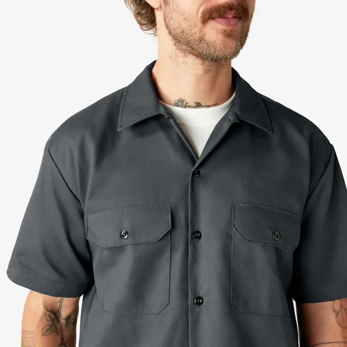 Dickies Work Shirts Short Sleeve Work Shirt Charcoal Gray Charcoal Gray ch 8211 Men Dickies Work Shirts Short Sleeve Work Shirt Charcoal Gray Charcoal Gray ch 8211 Men