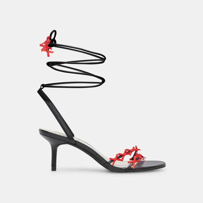 Dolce Vita Amelie Heels Black Multi Stella Women Heels