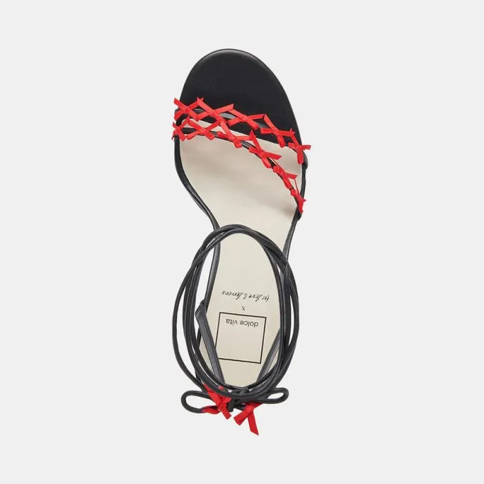 Dolce Vita Amelie Heels Black Multi Stella Women Heels